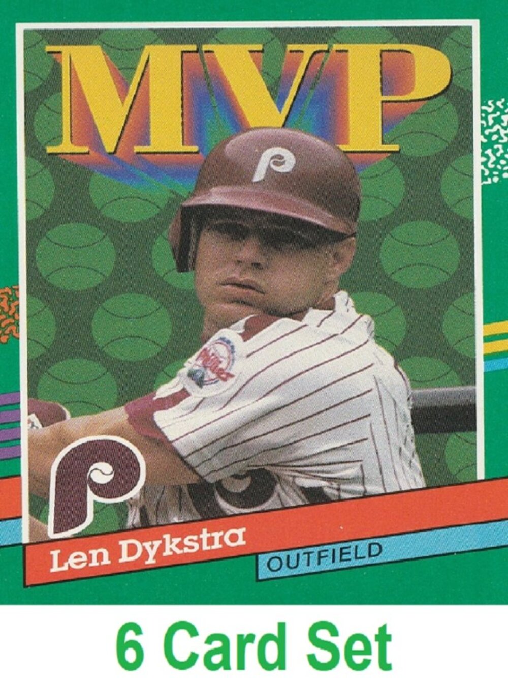 Len Dykstra Baseball Card Collection
